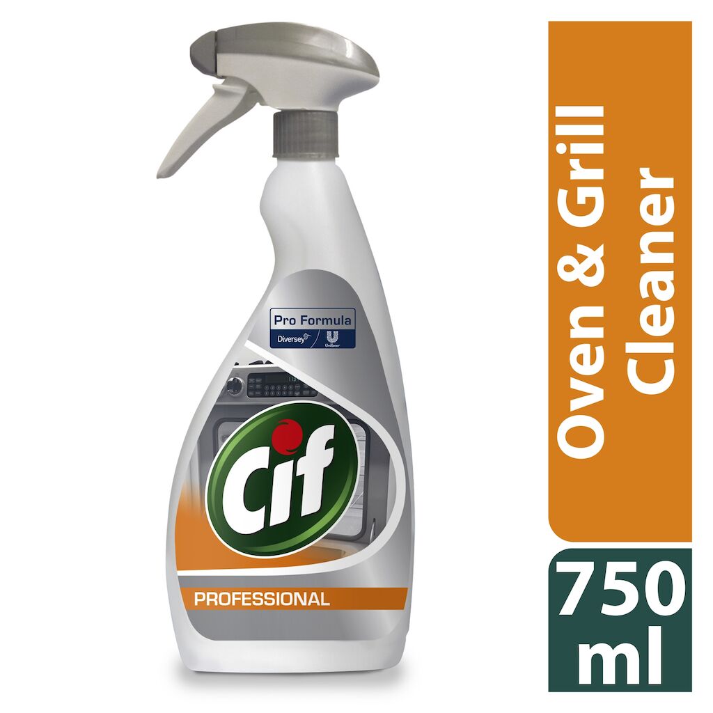 Cif Pro Formula Oven & Grill Cleaner 6x0.75L - Oven and grill cleaner